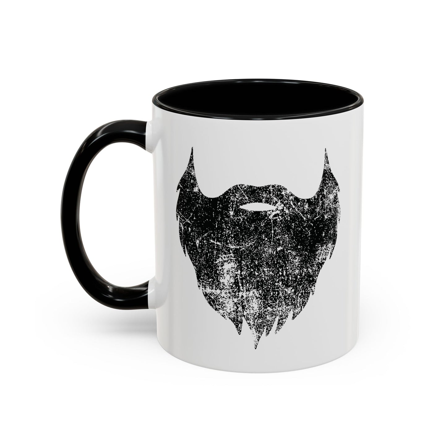 Beard Icon | Two-Tone 11 oz. Coffee Mug