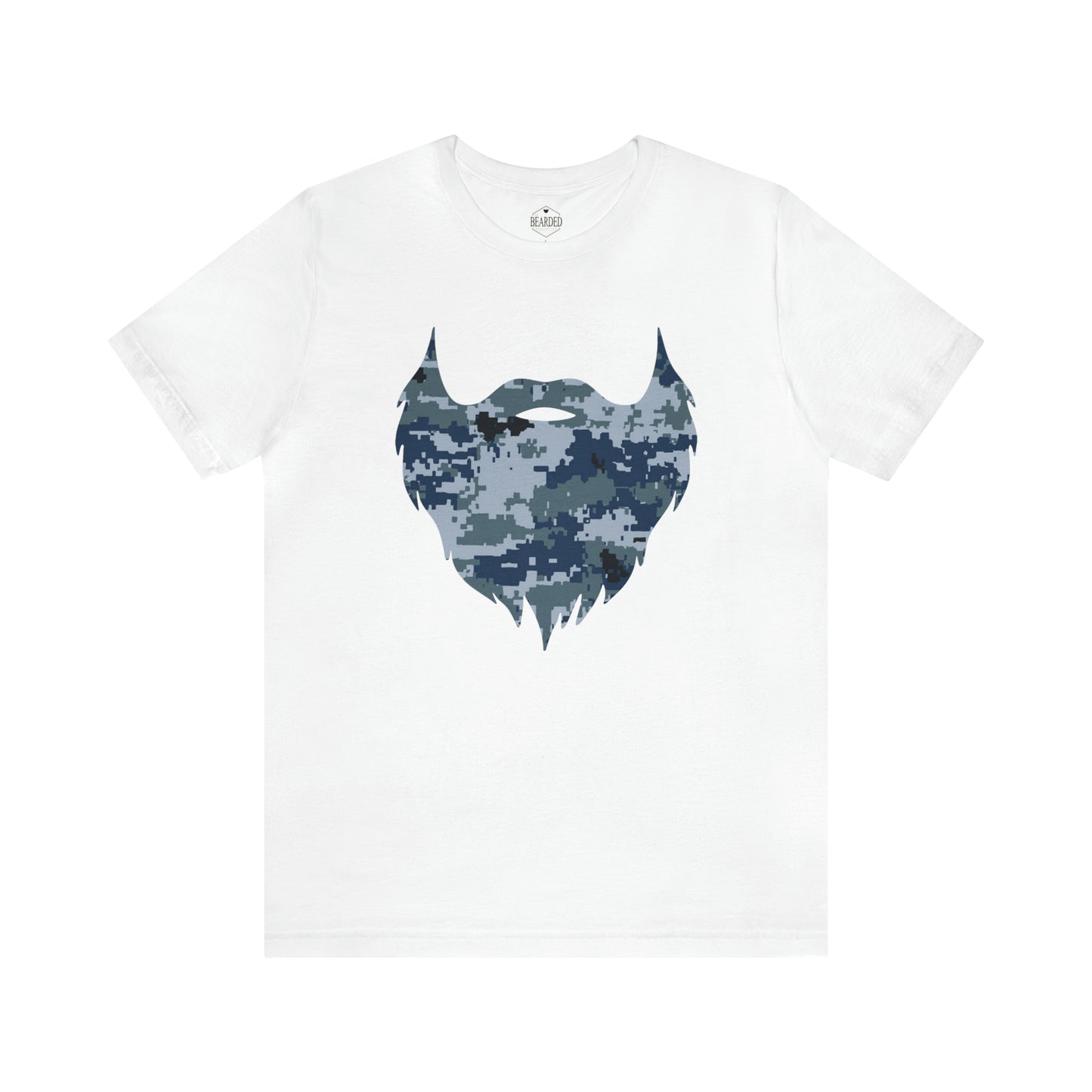 Camo Beard (Navy) | T-Shirt