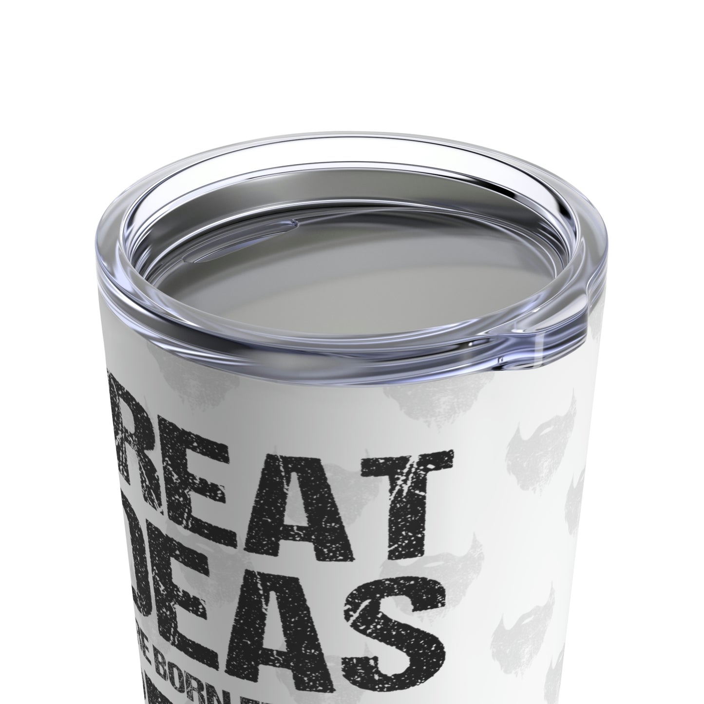 Great Ideas Are Born From A Beard Stroke | Stainless Steel Tumbler 20oz