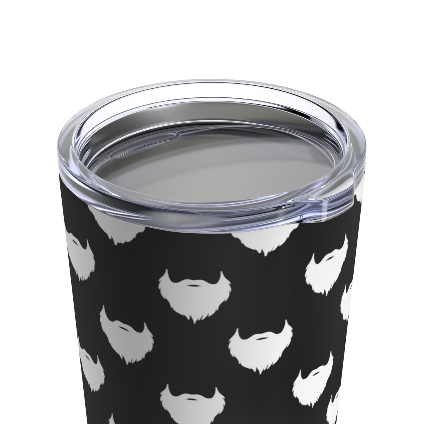 Beard pattern (Black) | Stainless Steel Tumbler 20oz