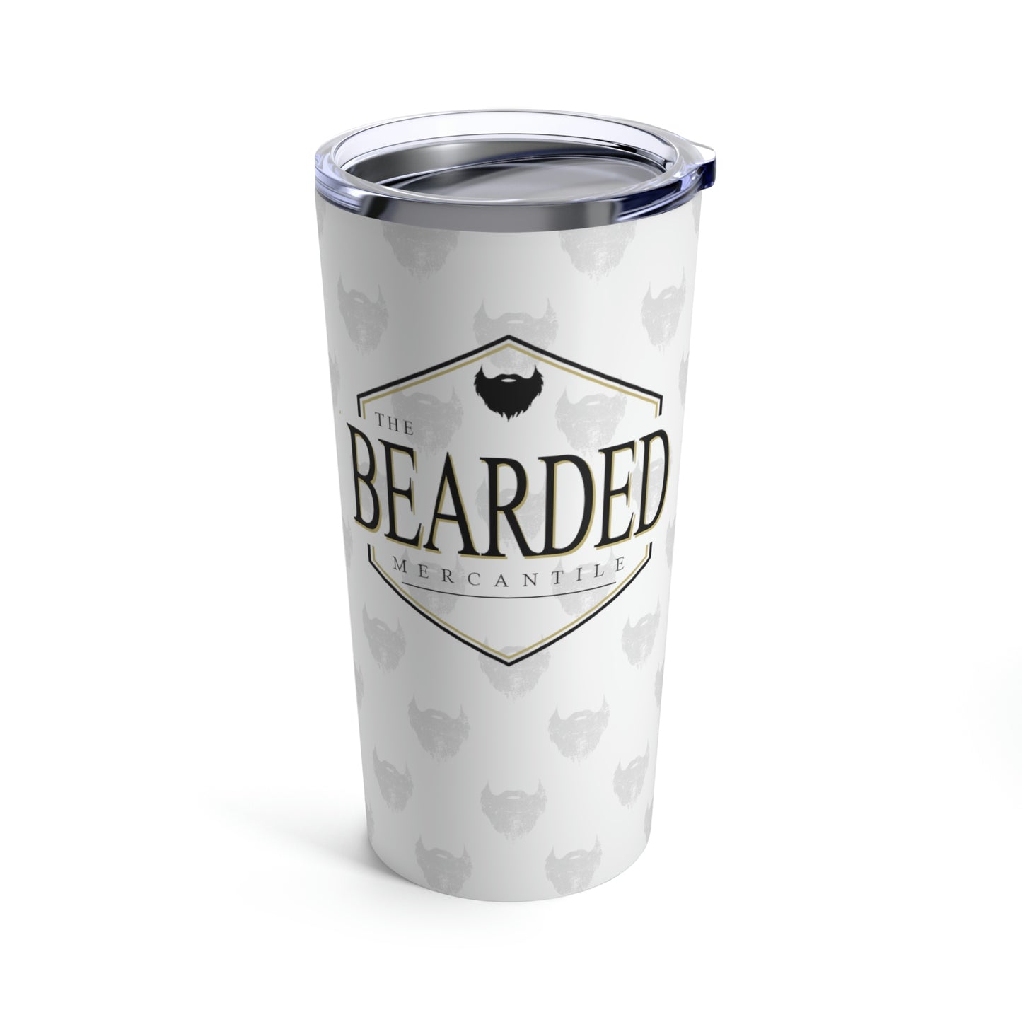 Bearded Mercantile Logo | Stainless Steel Tumbler 20oz