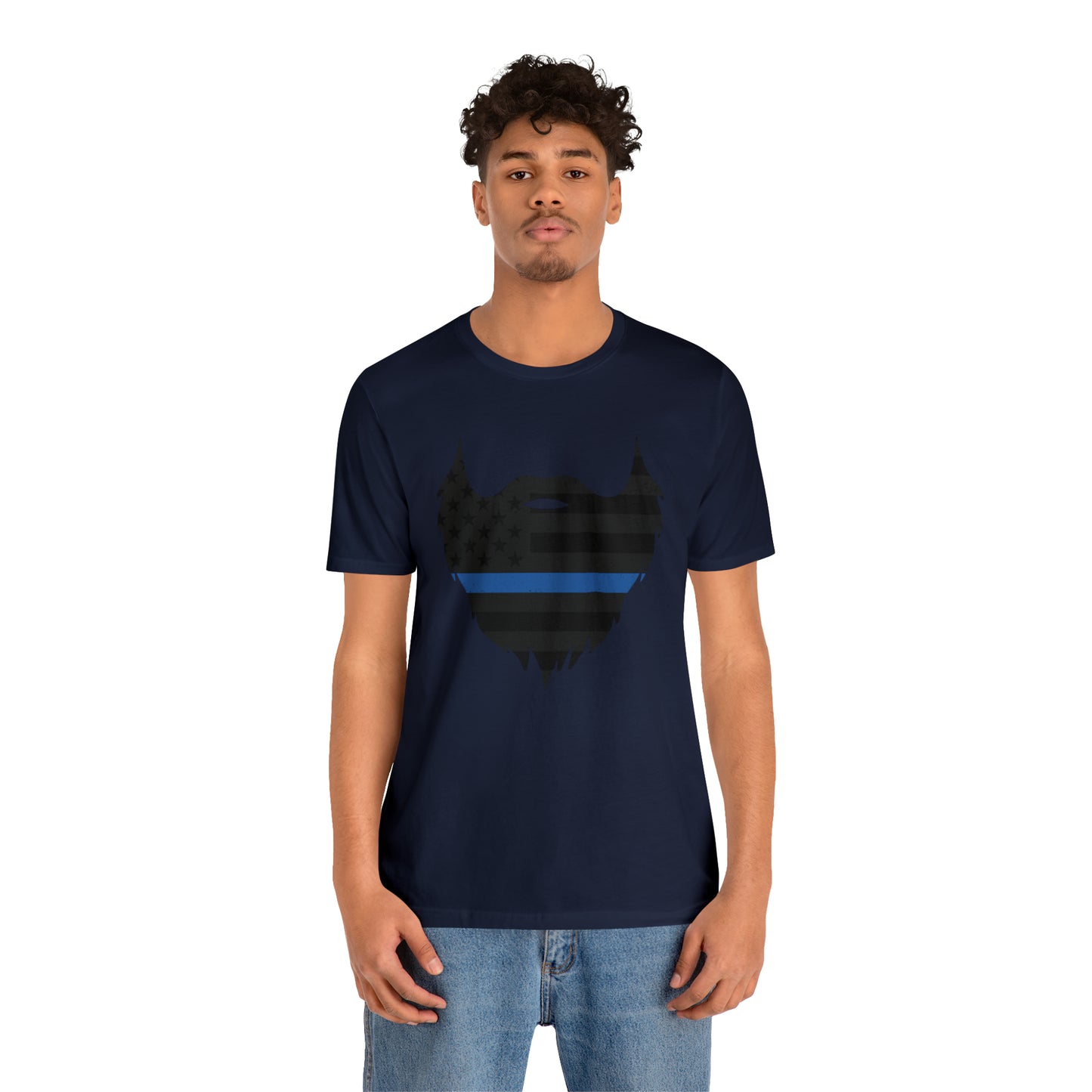 Thin Blue Line Beard | T-Shirt