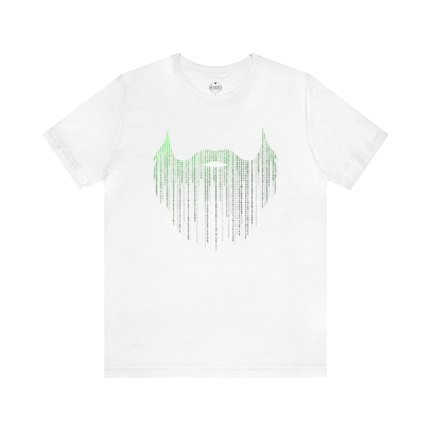 Matrix Code Beard | T-Shirt