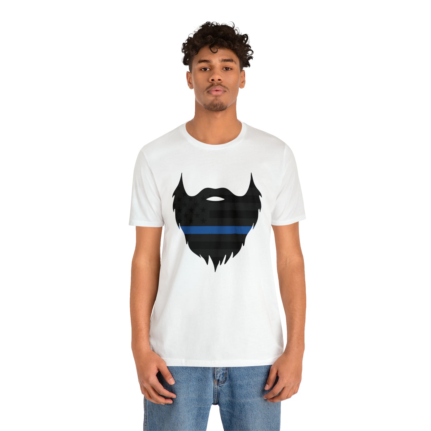 Thin Blue Line Beard | T-Shirt