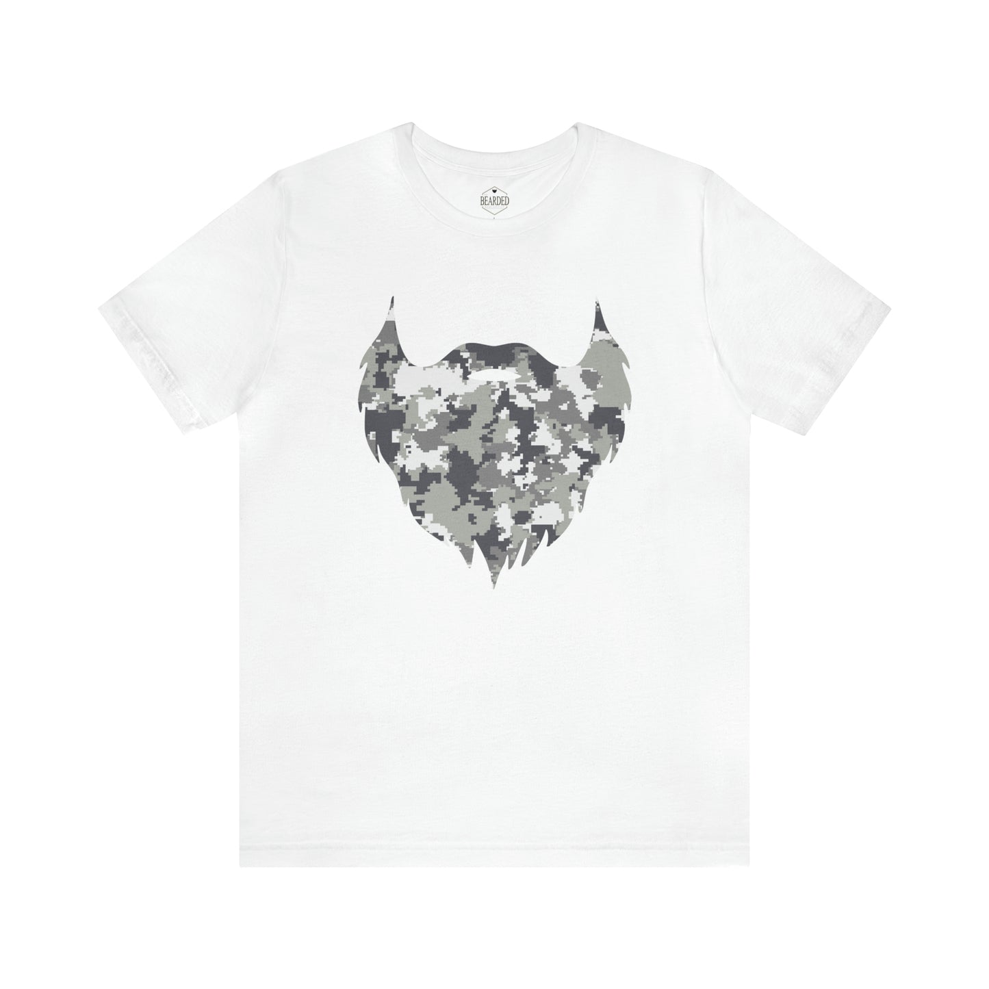 Camo Beard (Grey) | T-Shirt