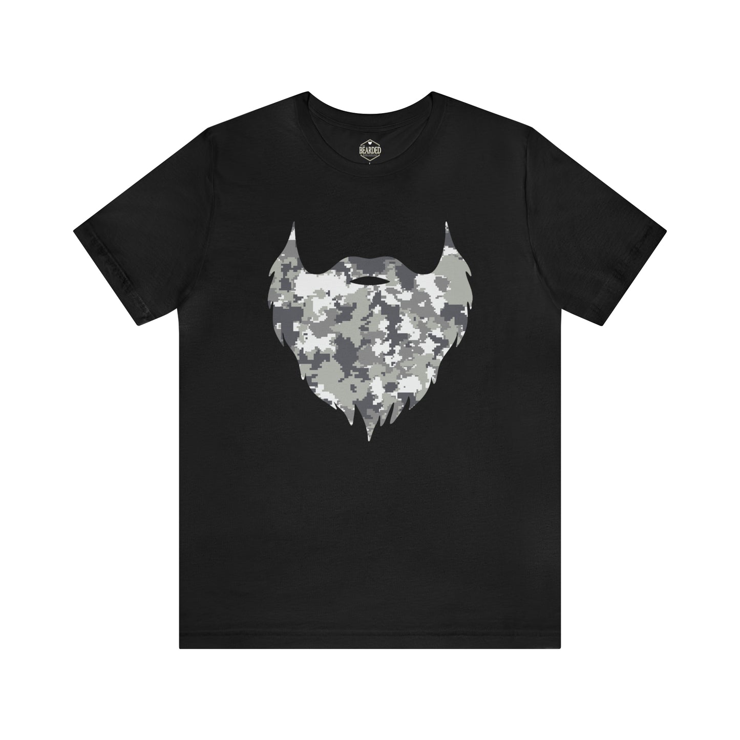 Camo Beard (Grey) | T-Shirt