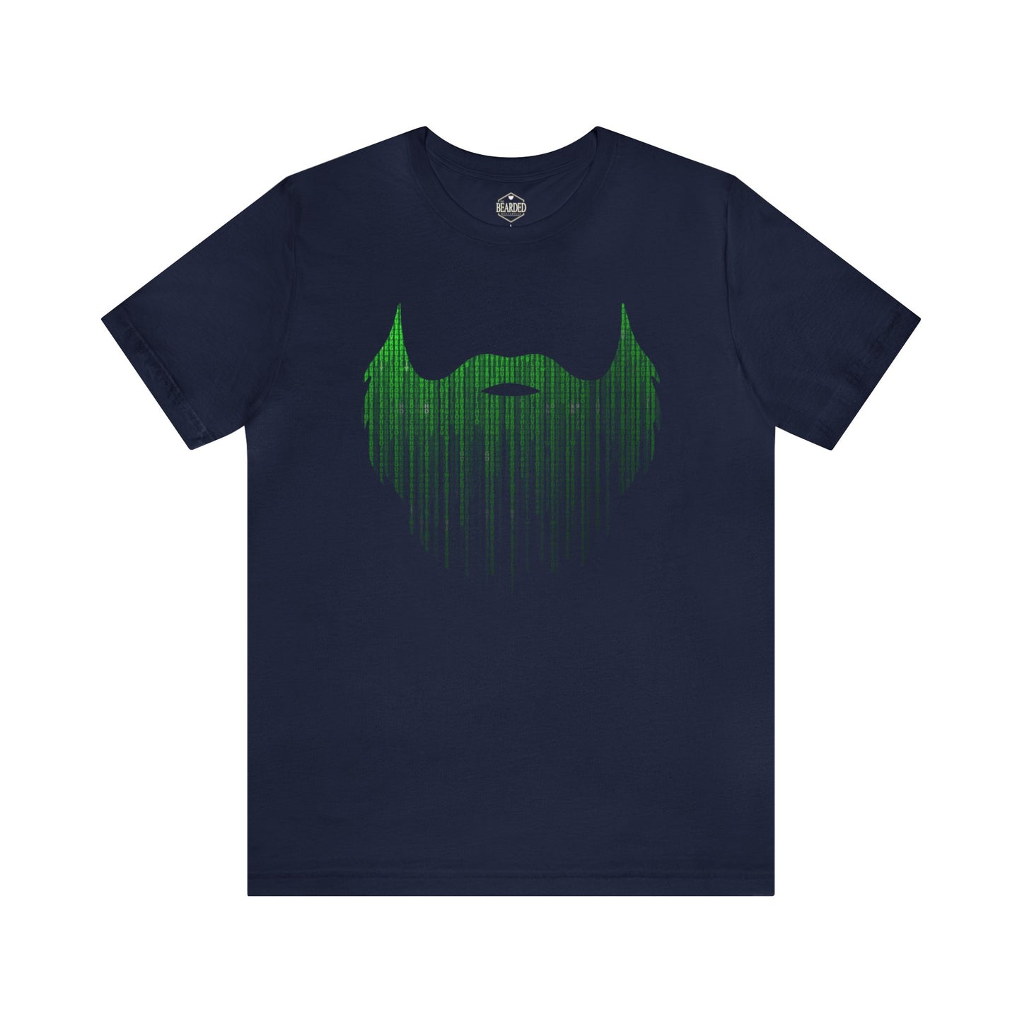 Matrix Code Beard | T-Shirt