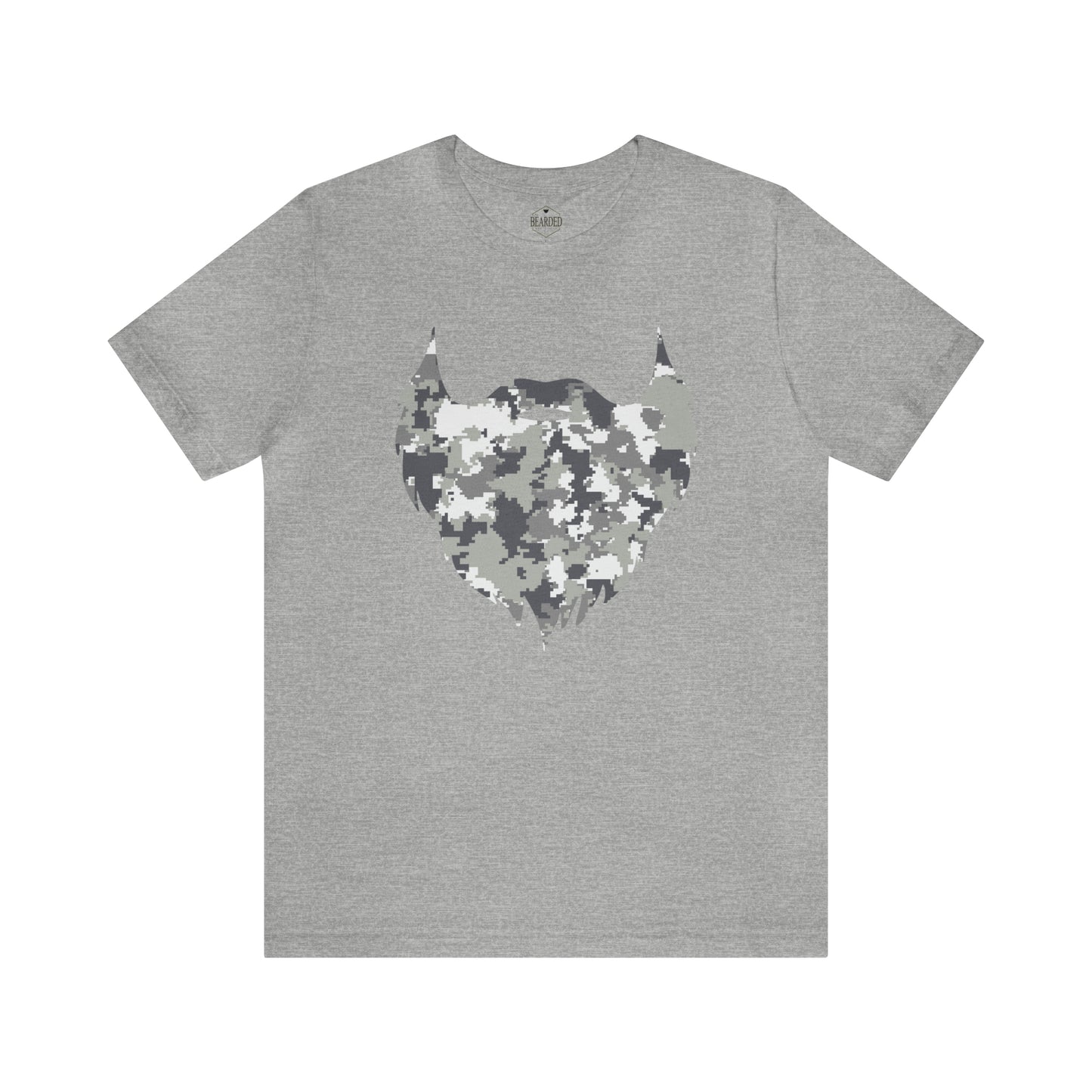 Camo Beard (Grey) | T-Shirt