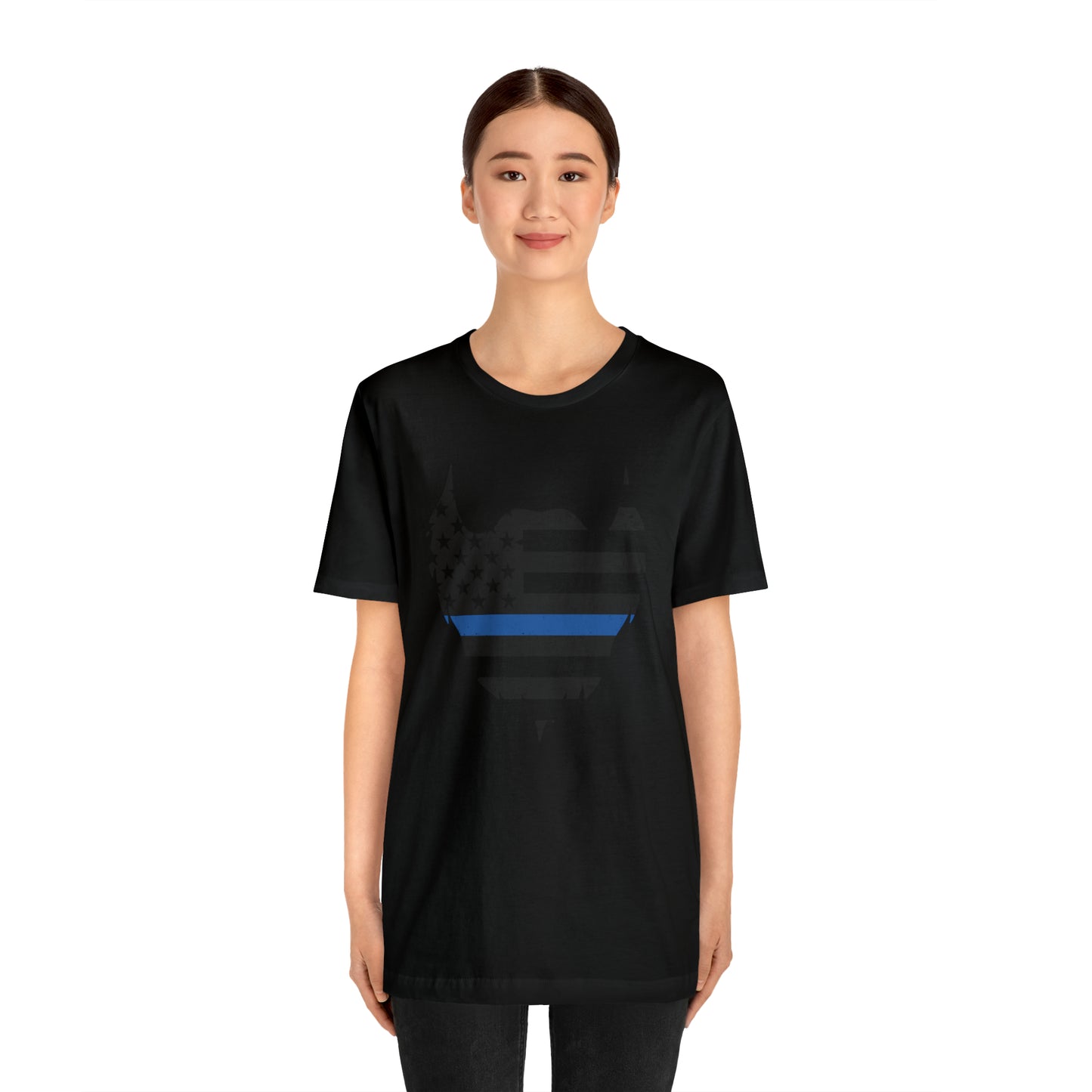 Thin Blue Line Beard | T-Shirt