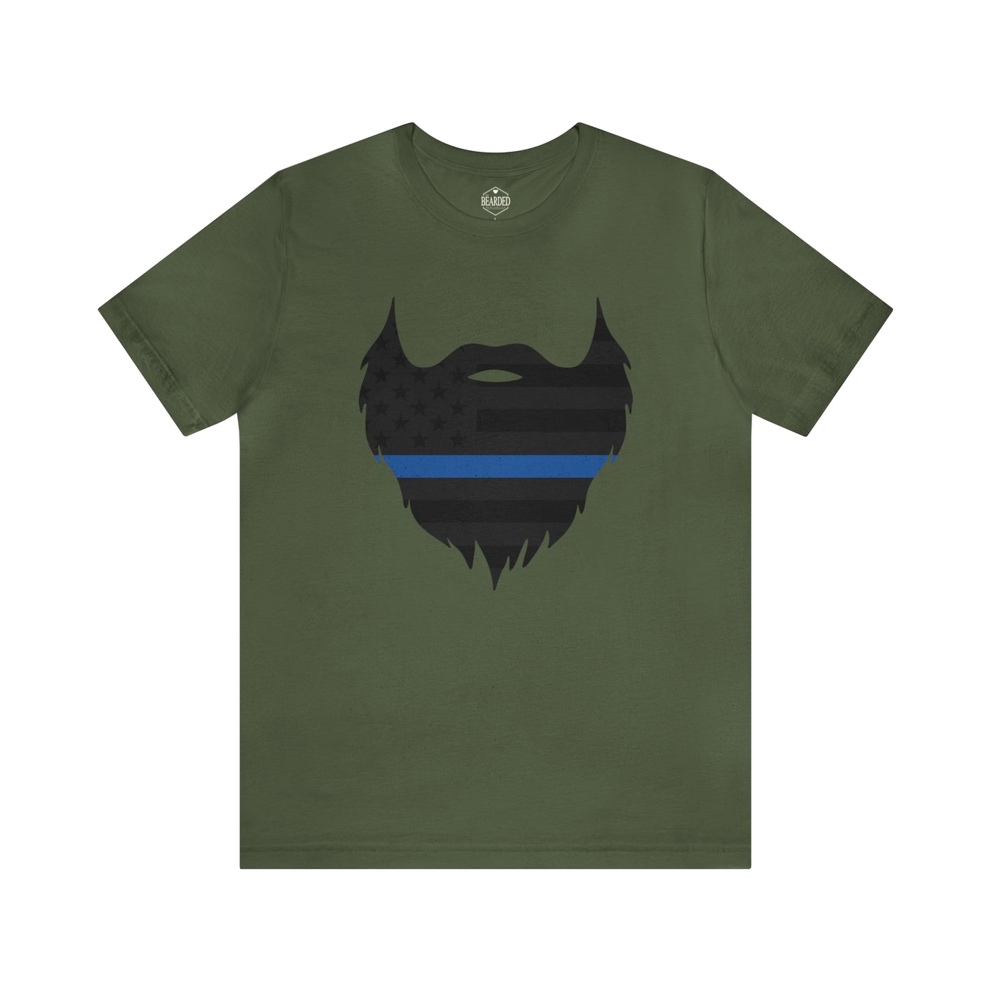 Thin Blue Line Beard | T-Shirt