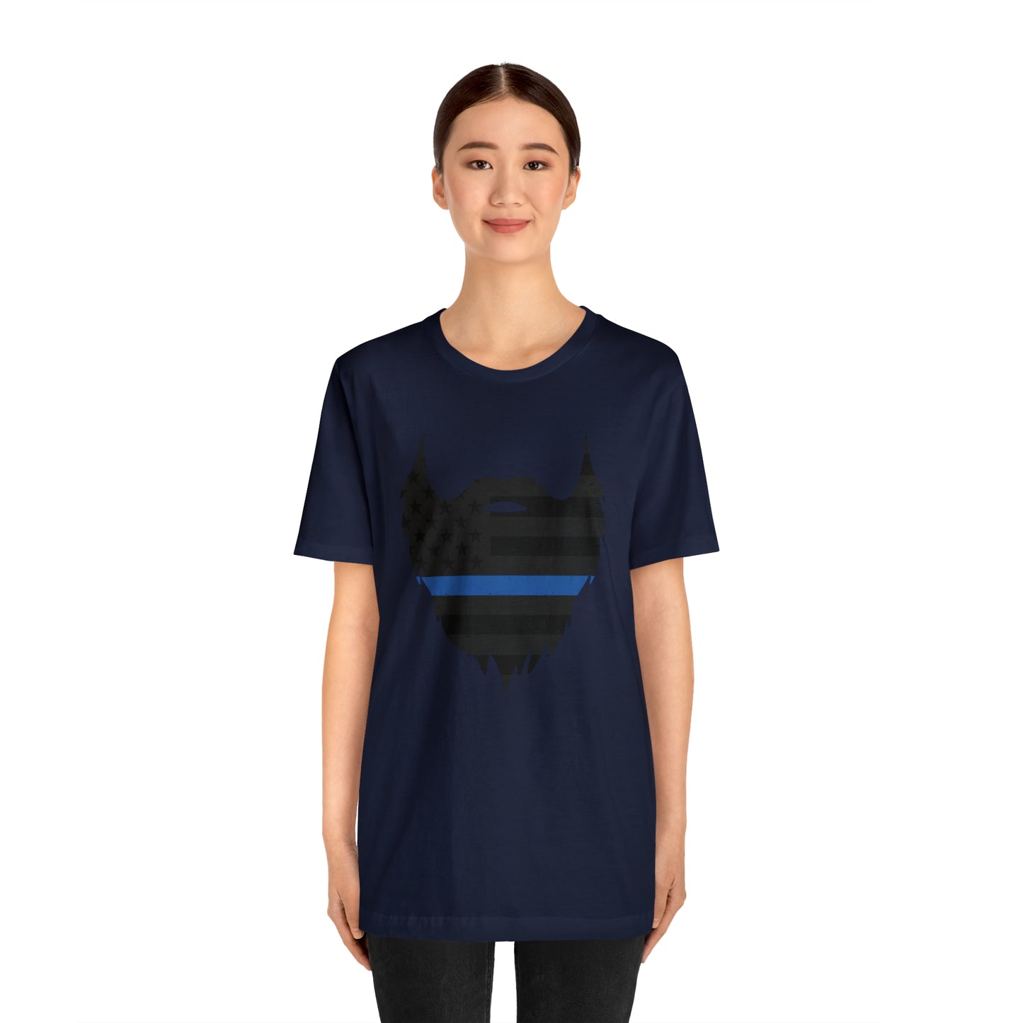 Thin Blue Line Beard | T-Shirt