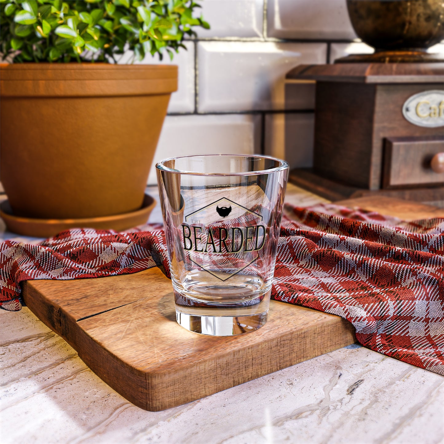 Bearded Mercantile Shot Glass | 1.5oz