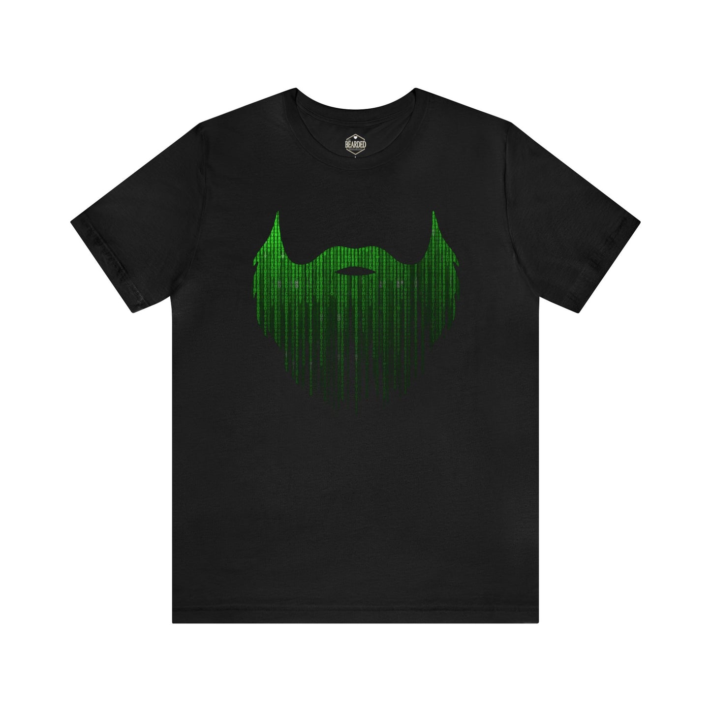 Matrix Code Beard | T-Shirt