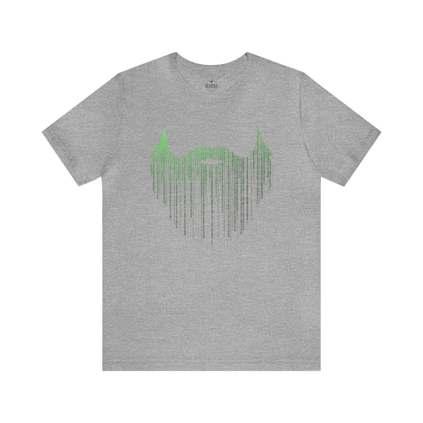 Matrix Code Beard | T-Shirt