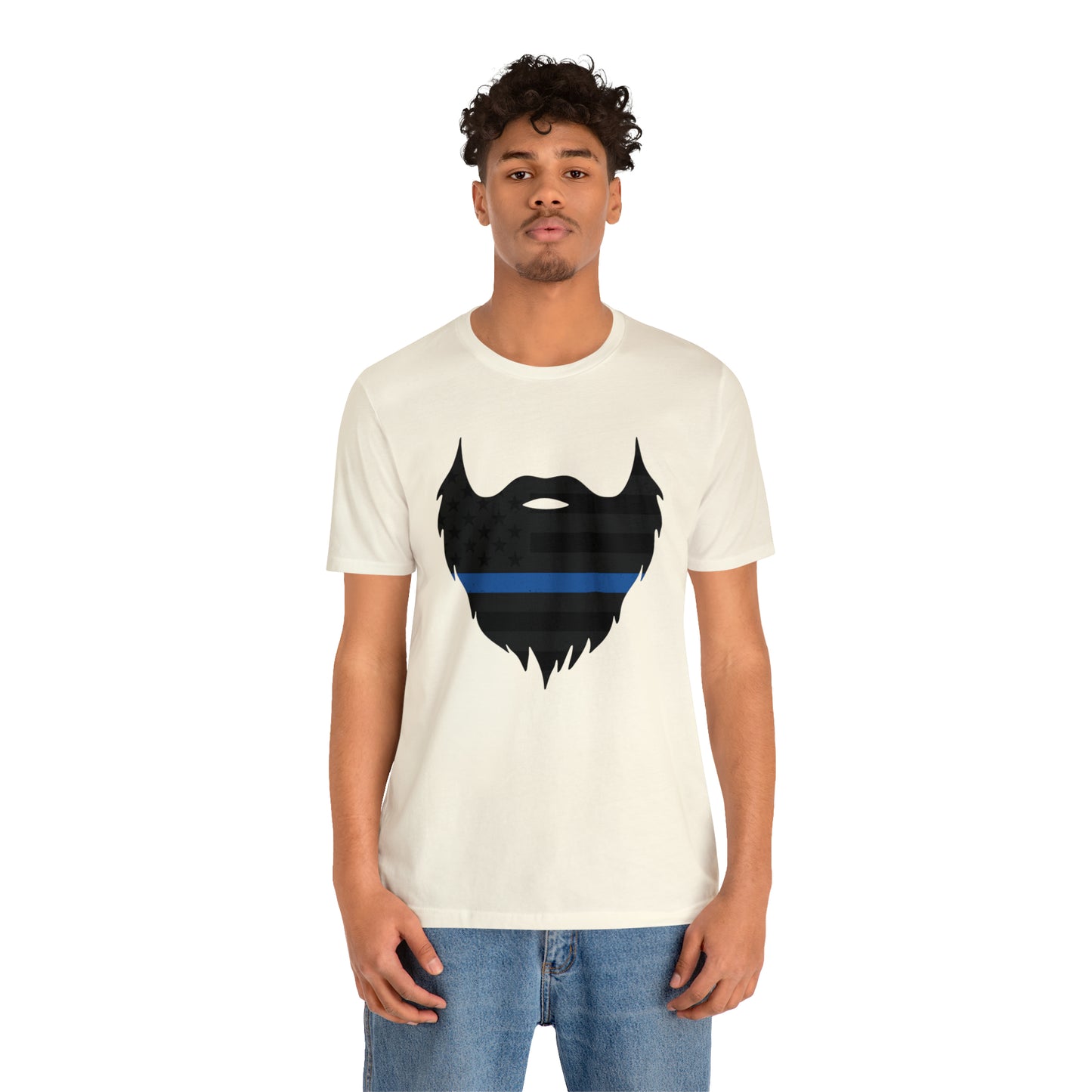 Thin Blue Line Beard | T-Shirt