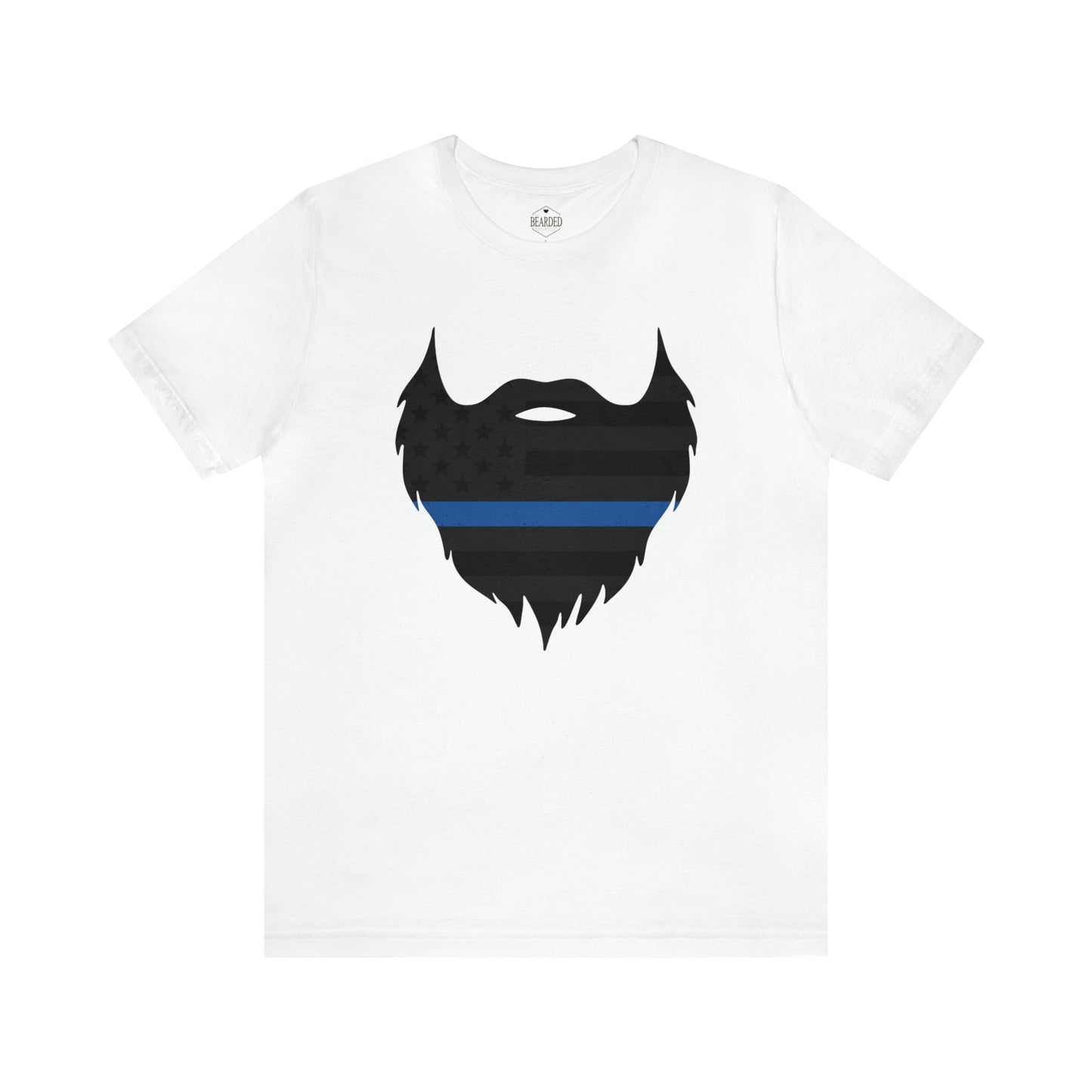 Thin Blue Line Beard | T-Shirt