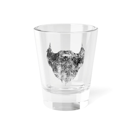 Beard Icon Shot Glass | 1.5oz