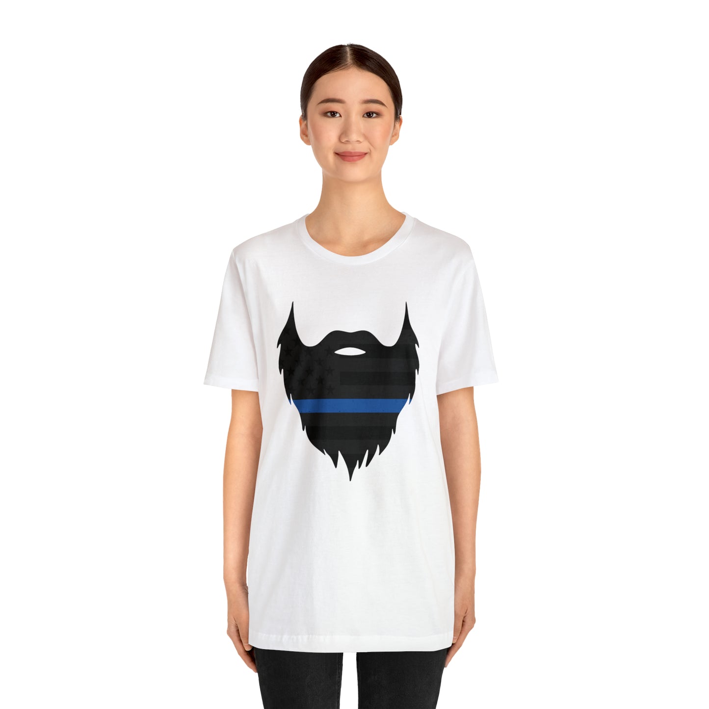 Thin Blue Line Beard | T-Shirt