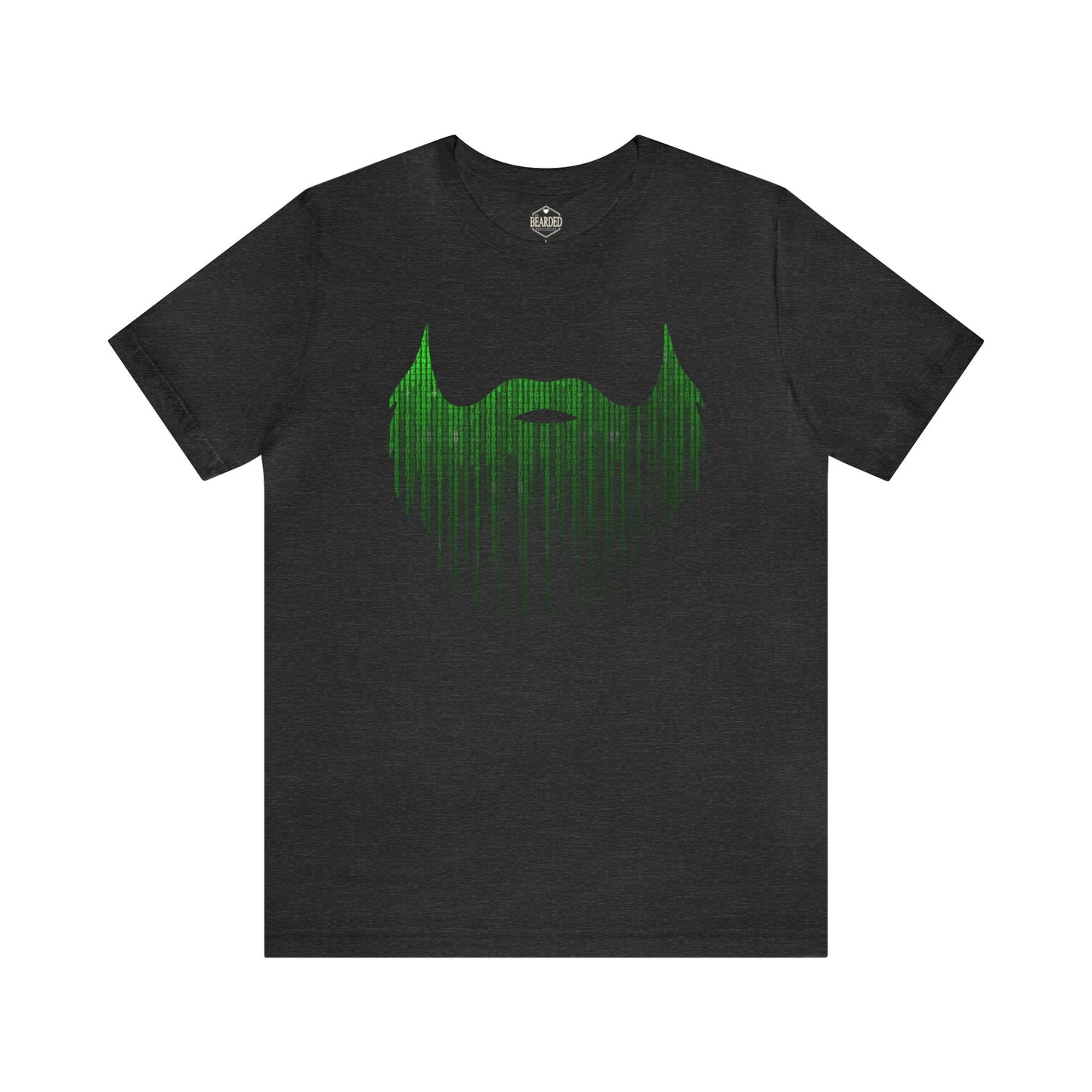 Matrix Code Beard | T-Shirt