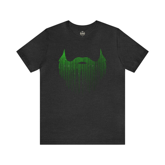 Matrix Code Beard | T-Shirt