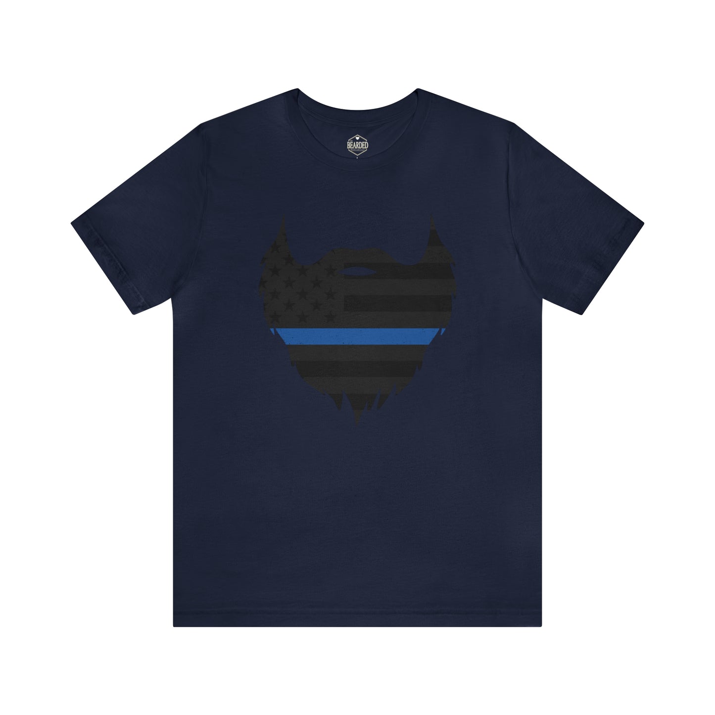 Thin Blue Line Beard | T-Shirt