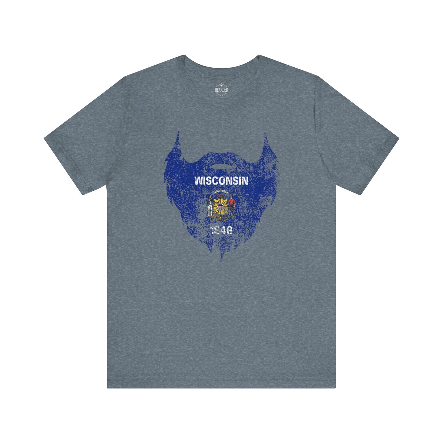 Wisconsin Beard | T-Shirt