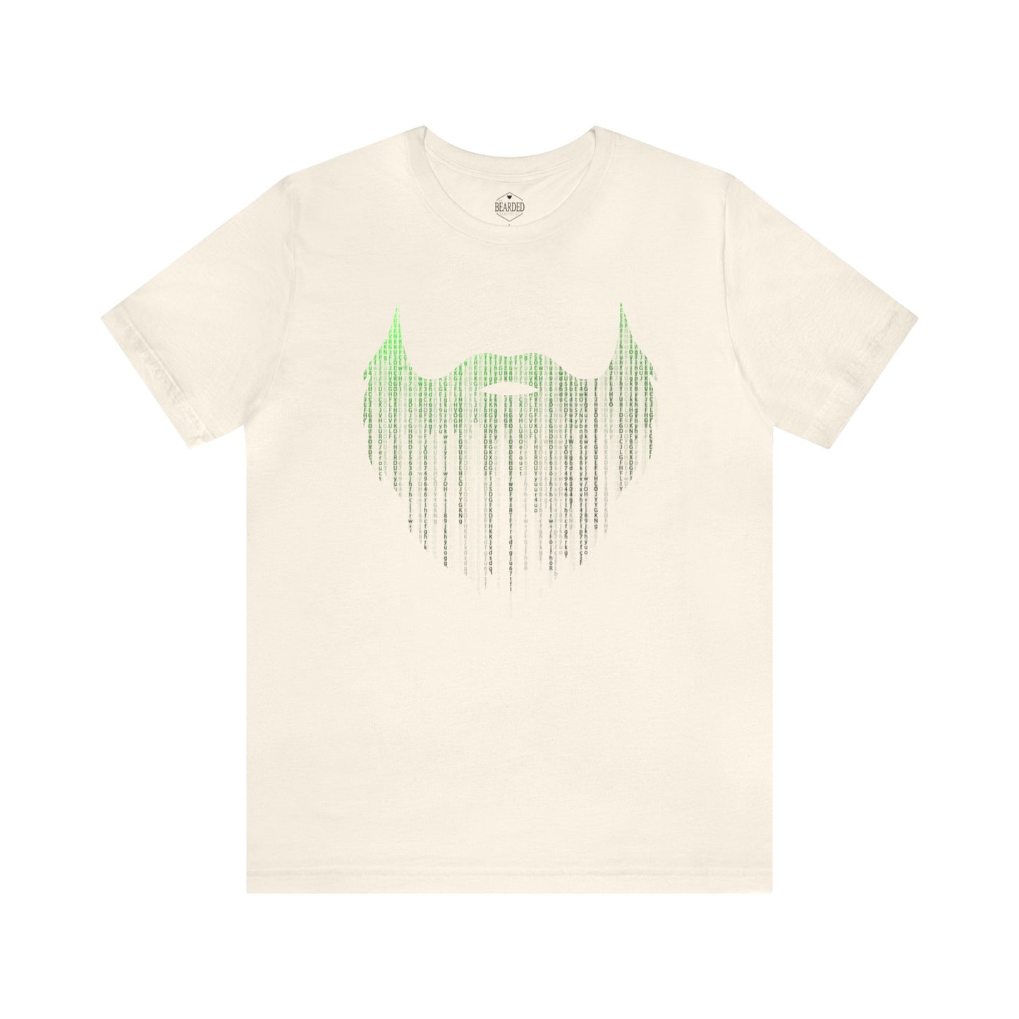 Matrix Code Beard | T-Shirt