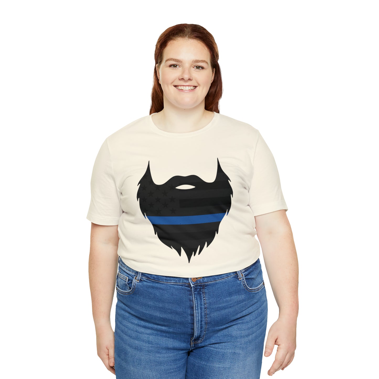 Thin Blue Line Beard | T-Shirt