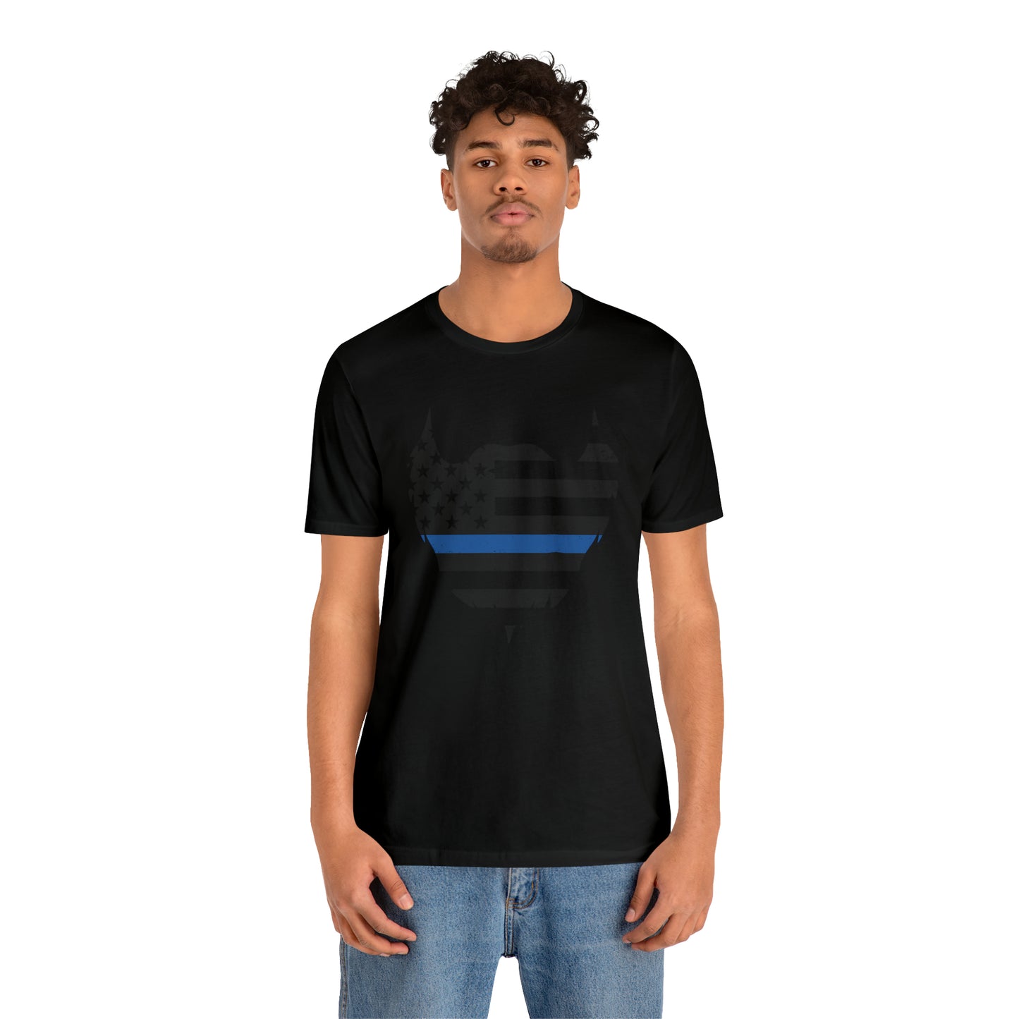 Thin Blue Line Beard | T-Shirt