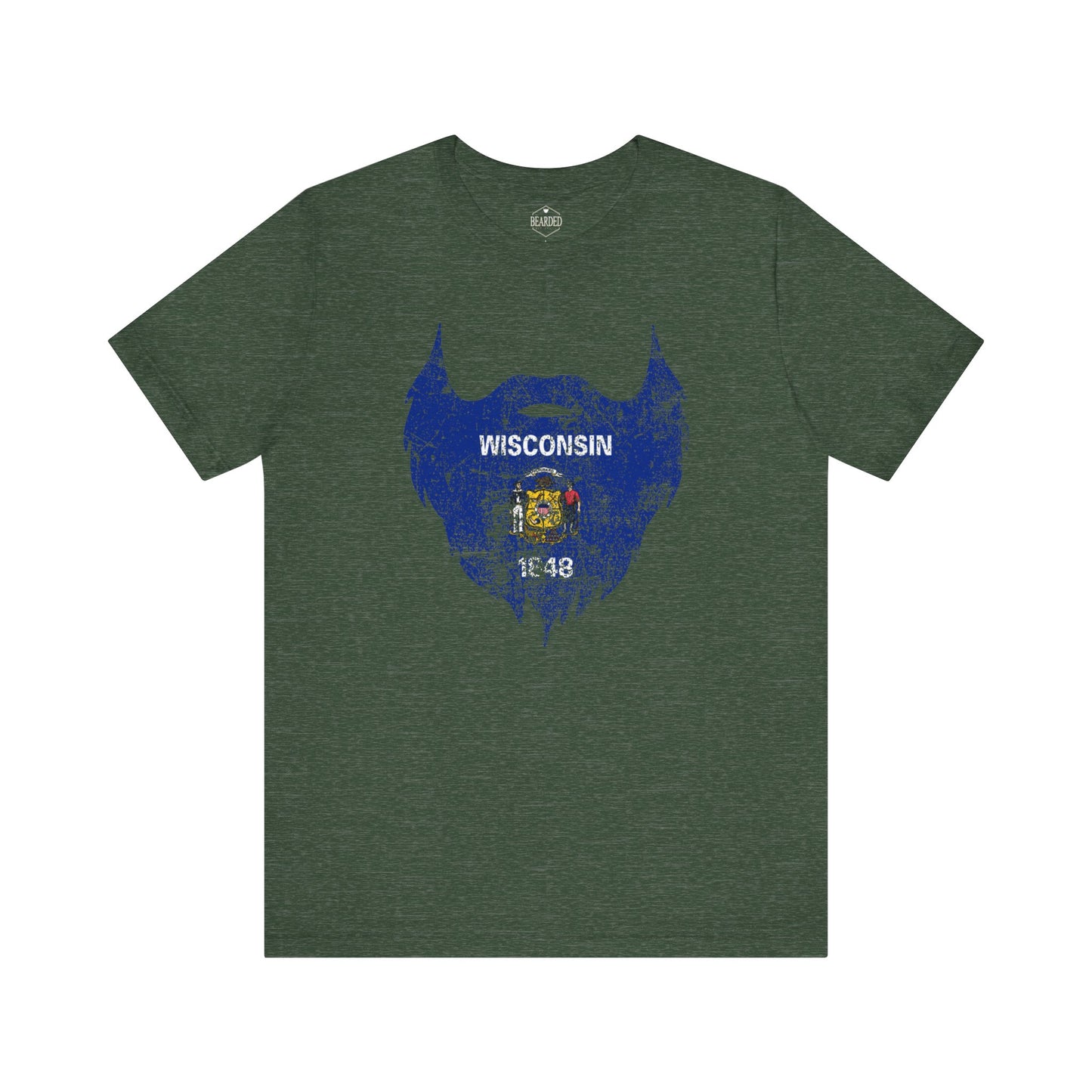 Wisconsin Beard | T-Shirt