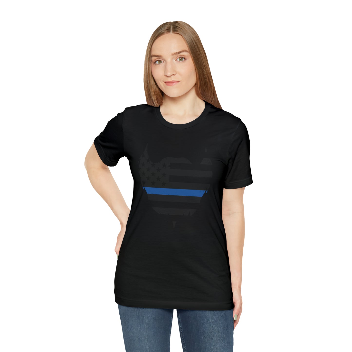 Thin Blue Line Beard | T-Shirt