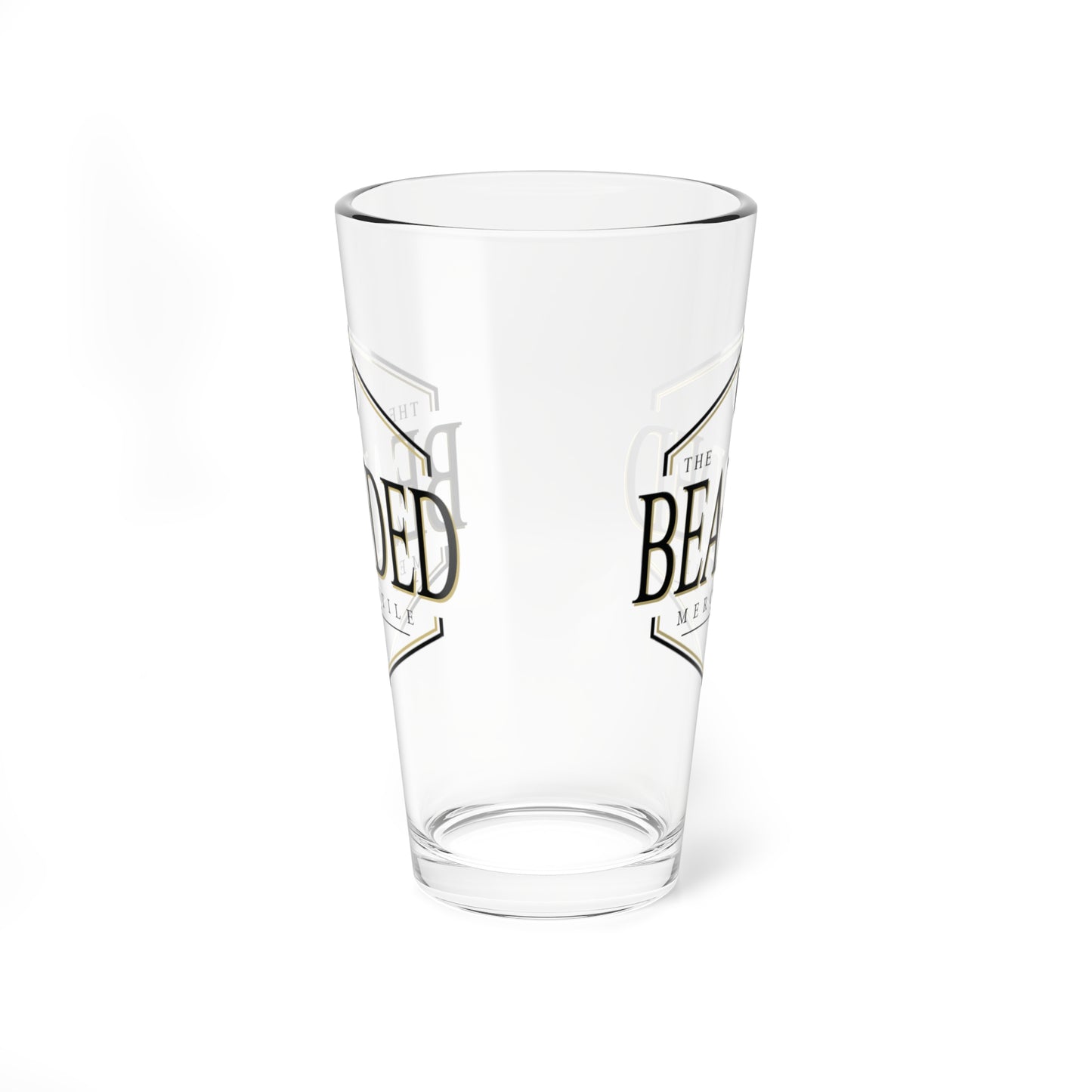 Bearded Mercantile Pint Glass | 16oz