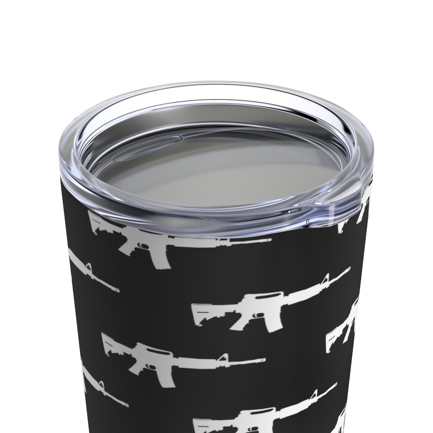 AR-15 Style Pattern (Black) | Stainless Steel Tumbler 20oz