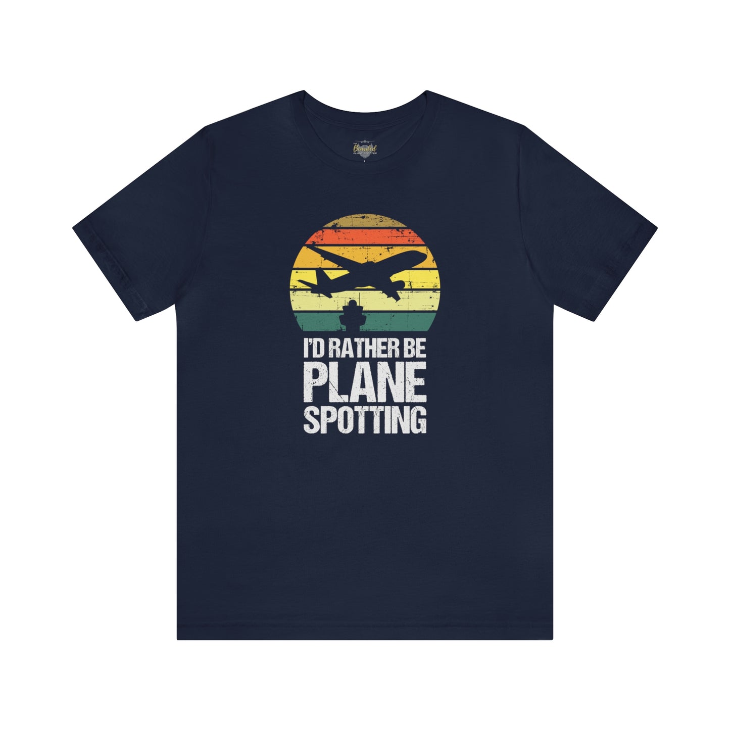 I'd Rather Be Plane Spotting (Vintage Style) | T-Shirt