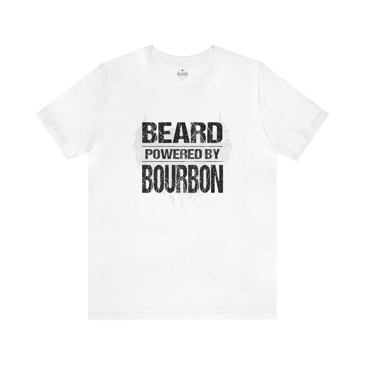 Beard Powered By Bourbon | T-Shirt