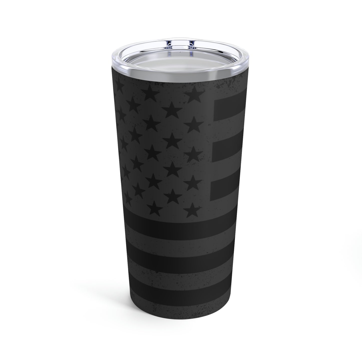 Star Spangled Tumbler (Black) | Stainless Steel Tumbler 20oz