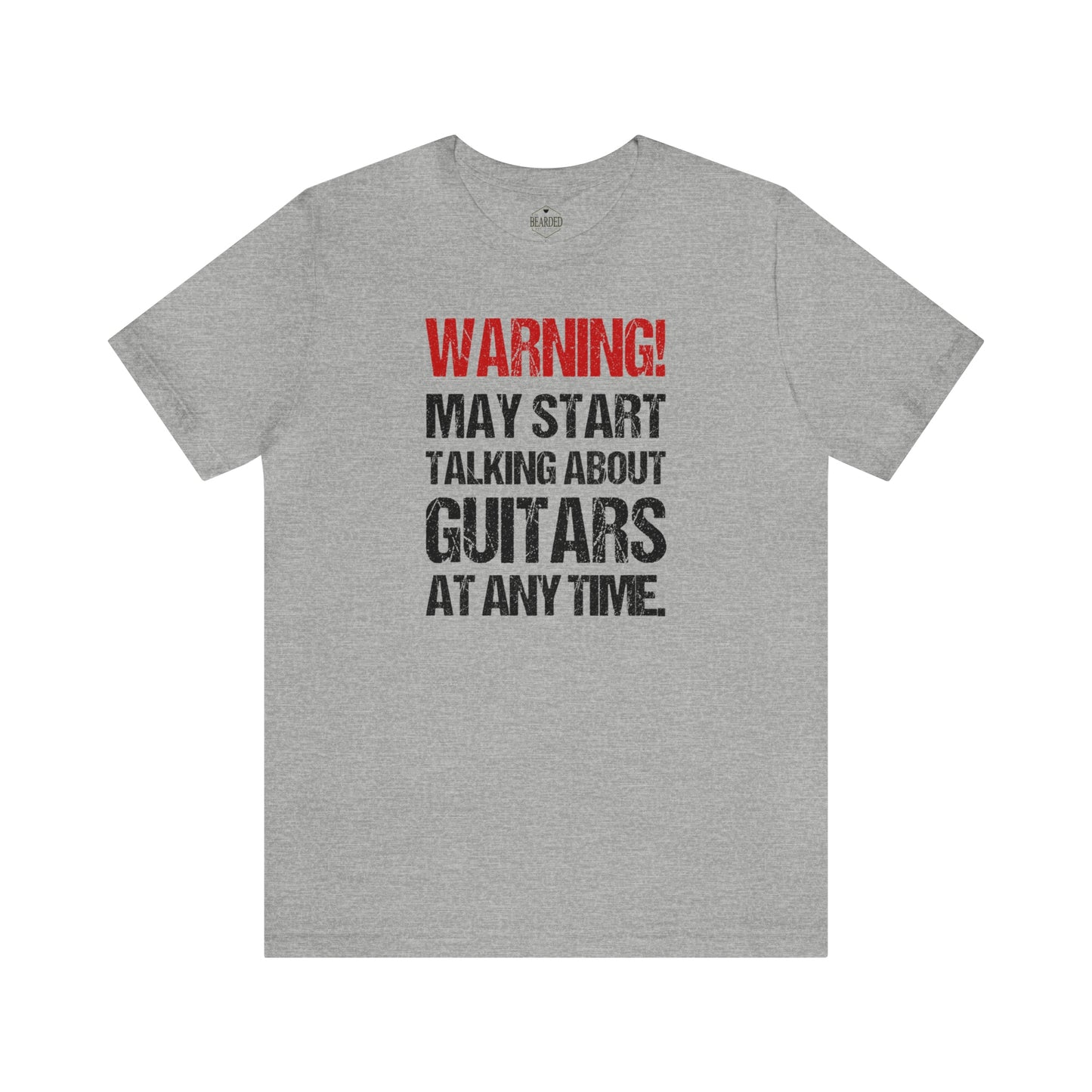 Warning! May Start Talking About Guitars | T-Shirt