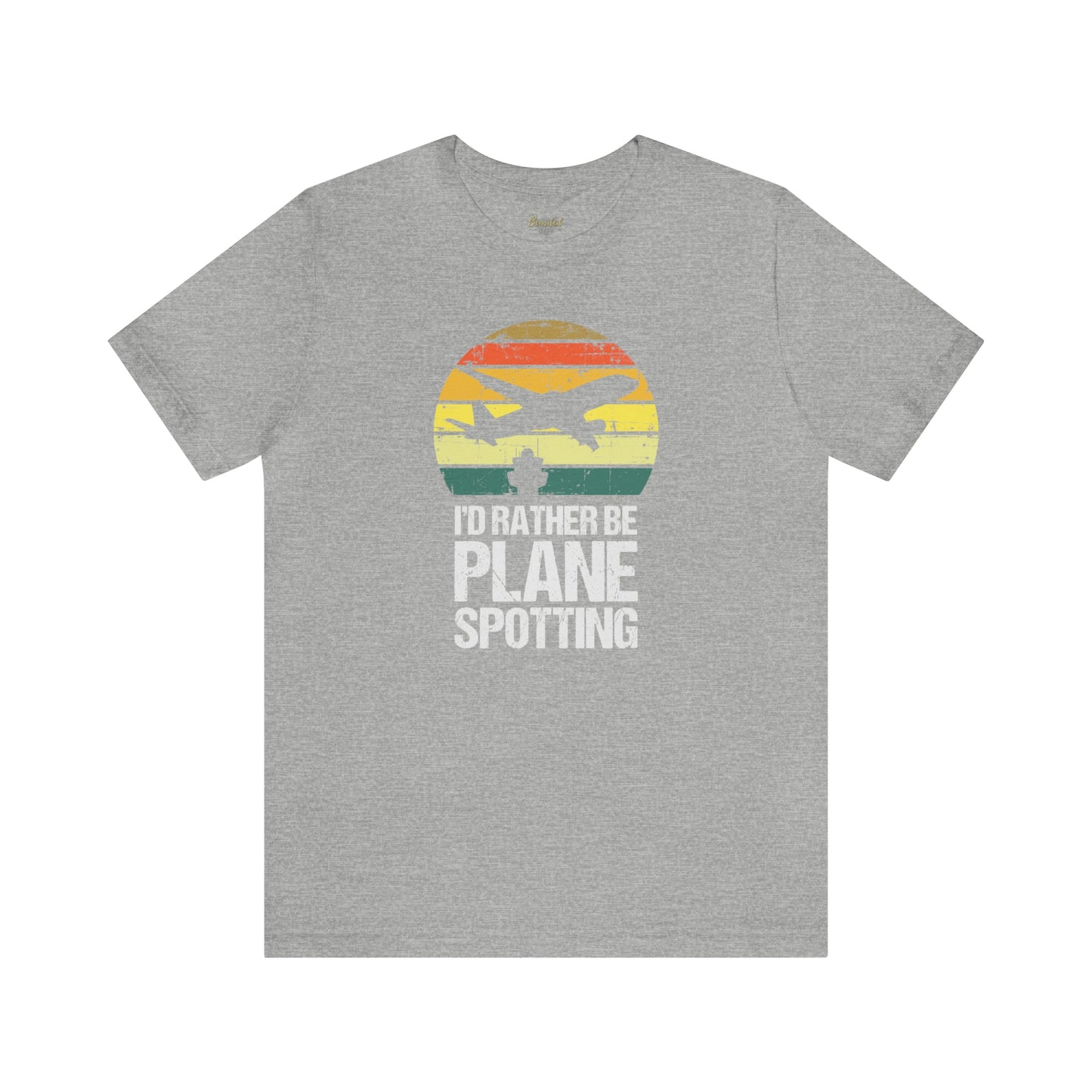 I'd Rather Be Plane Spotting (Vintage Style) | T-Shirt