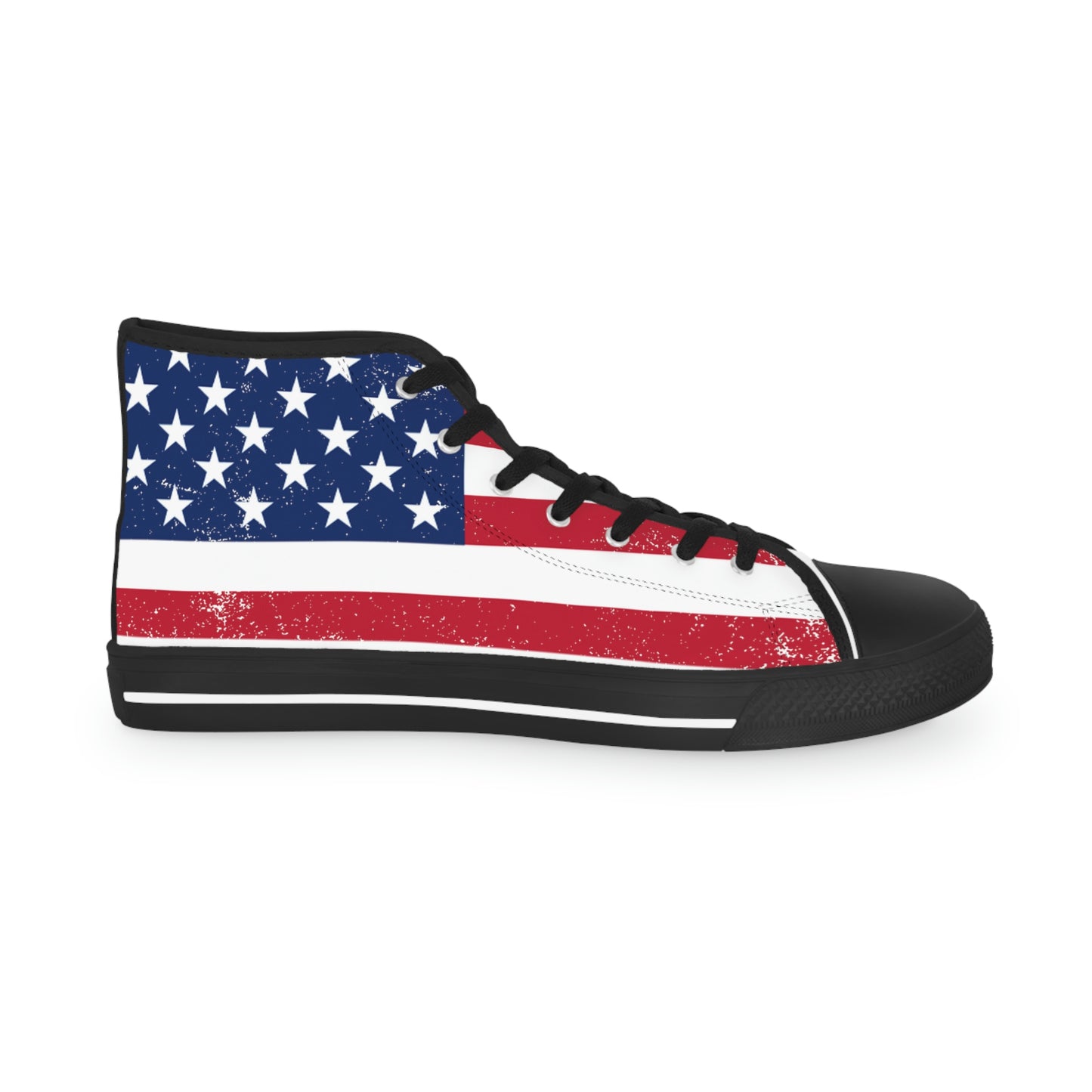 Distressed 'Merican Flag | High Top