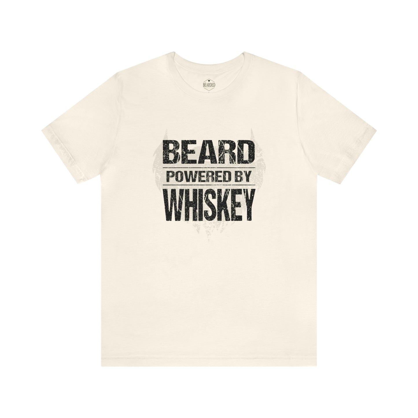 Beard Powered By Whiskey | T-Shirt