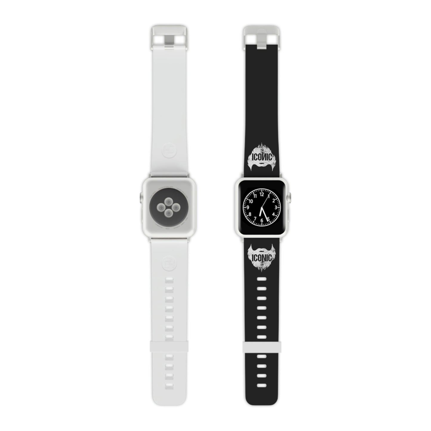 Iconic Beard (Black) | Apple Watch Band