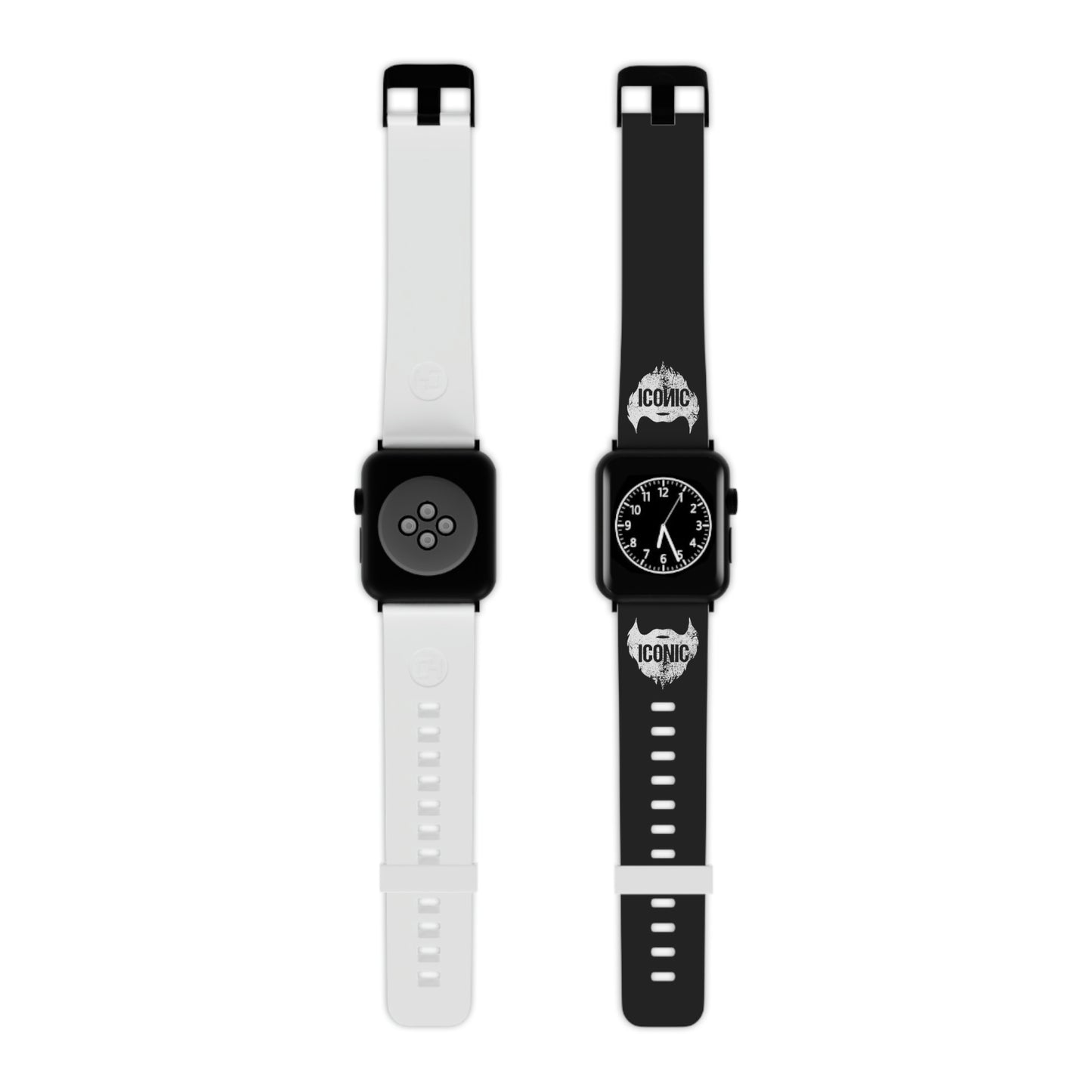 Iconic Beard (Black) | Apple Watch Band