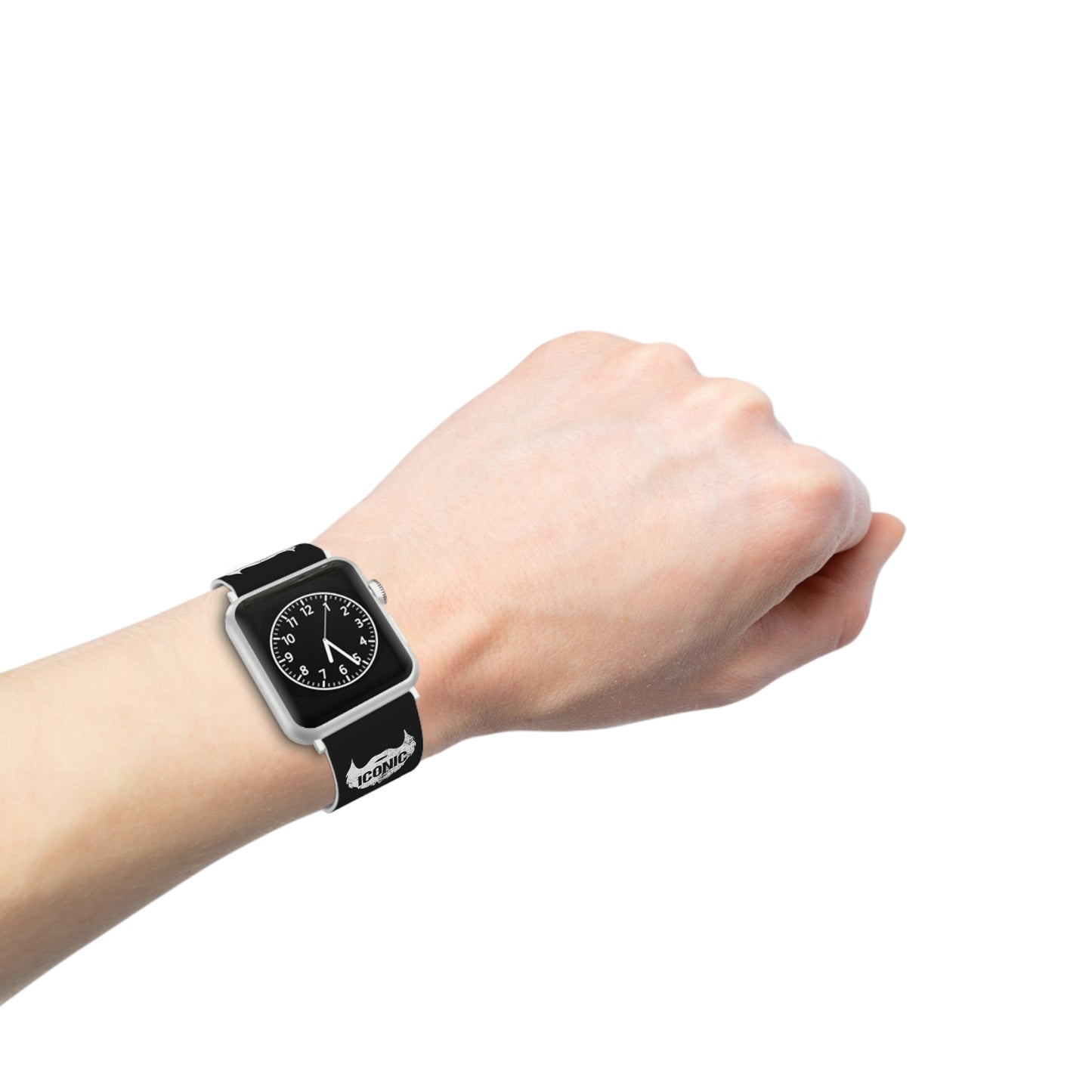 Iconic Beard (Black) | Apple Watch Band