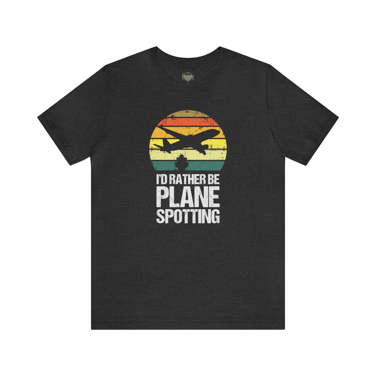 I'd Rather Be Plane Spotting (Vintage Style) | T-Shirt