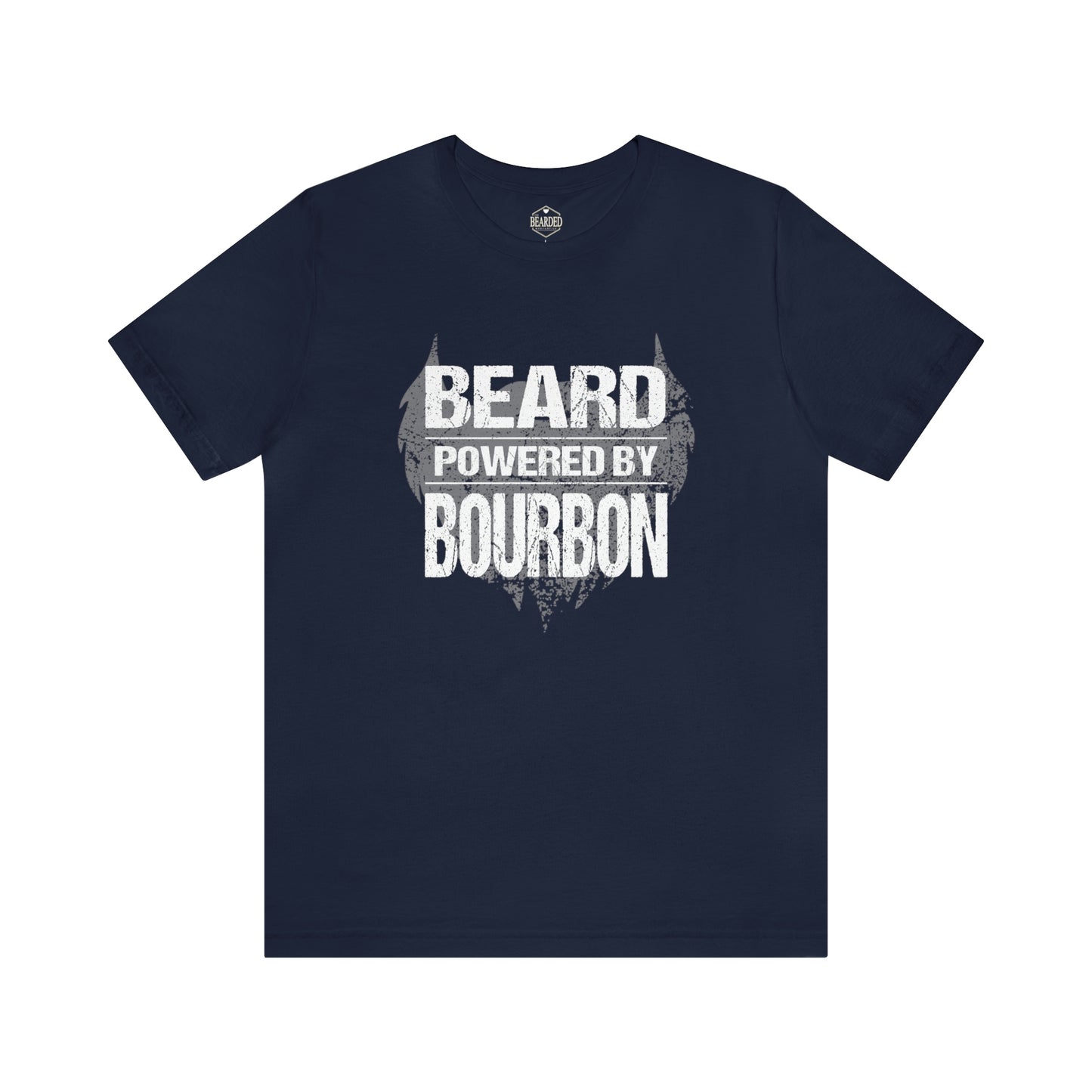 Beard Powered By Bourbon | T-Shirt