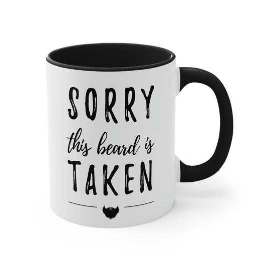 This Beard Is Taken | Two-Tone 11 oz. Coffee Mug