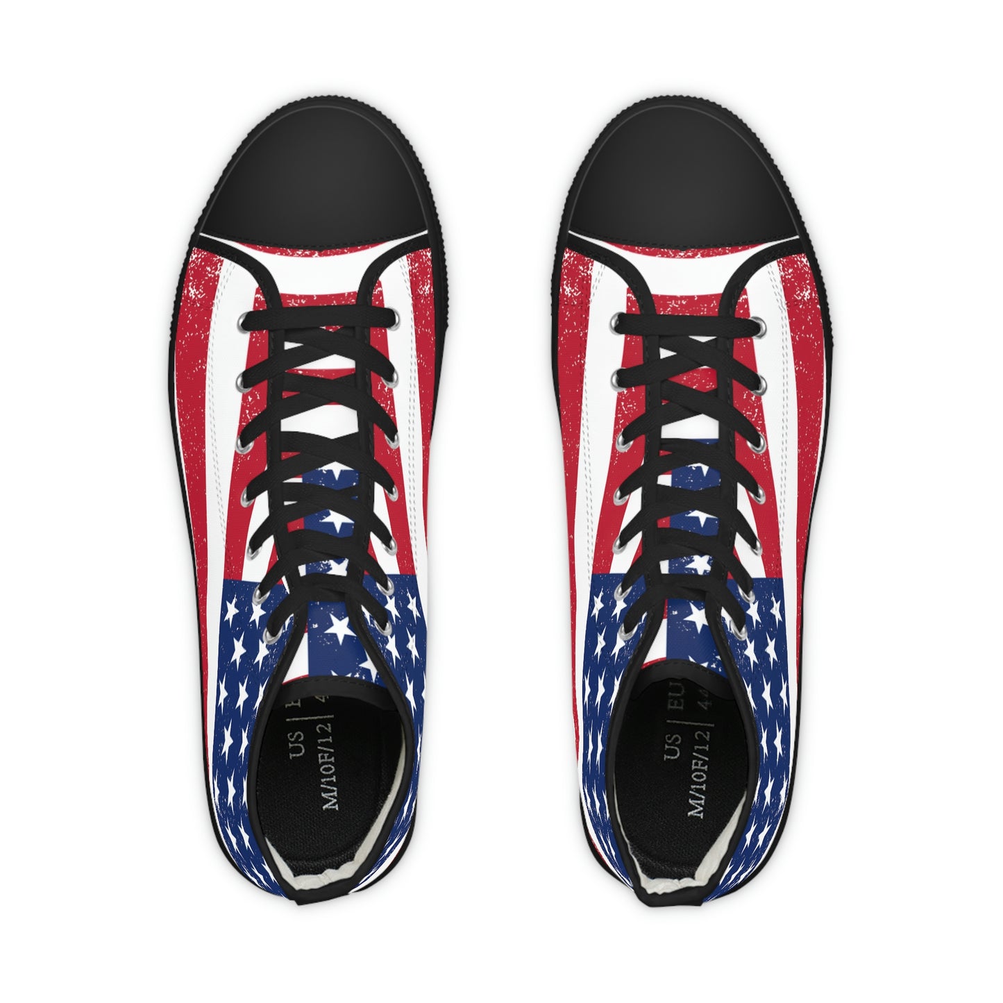 Distressed 'Merican Flag | High Top