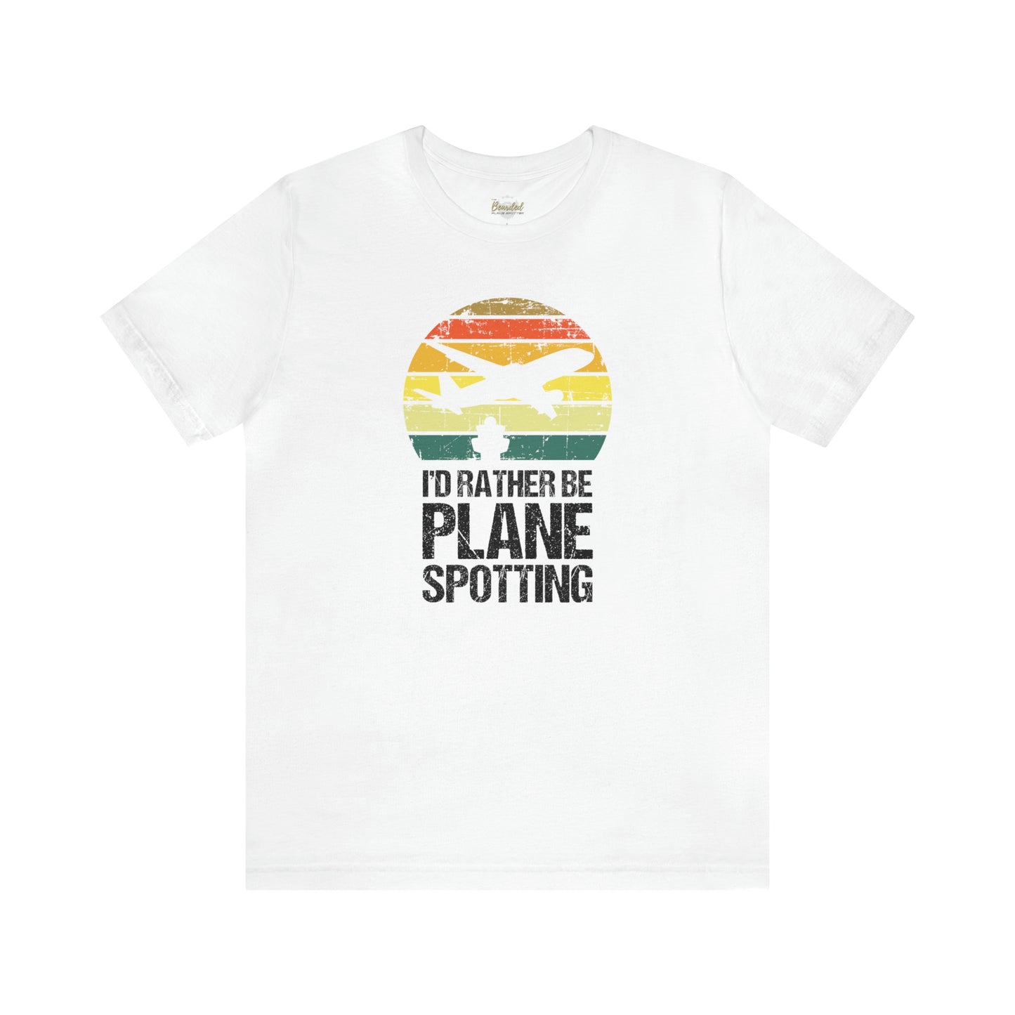 I'd Rather Be Plane Spotting (Vintage Style) | T-Shirt