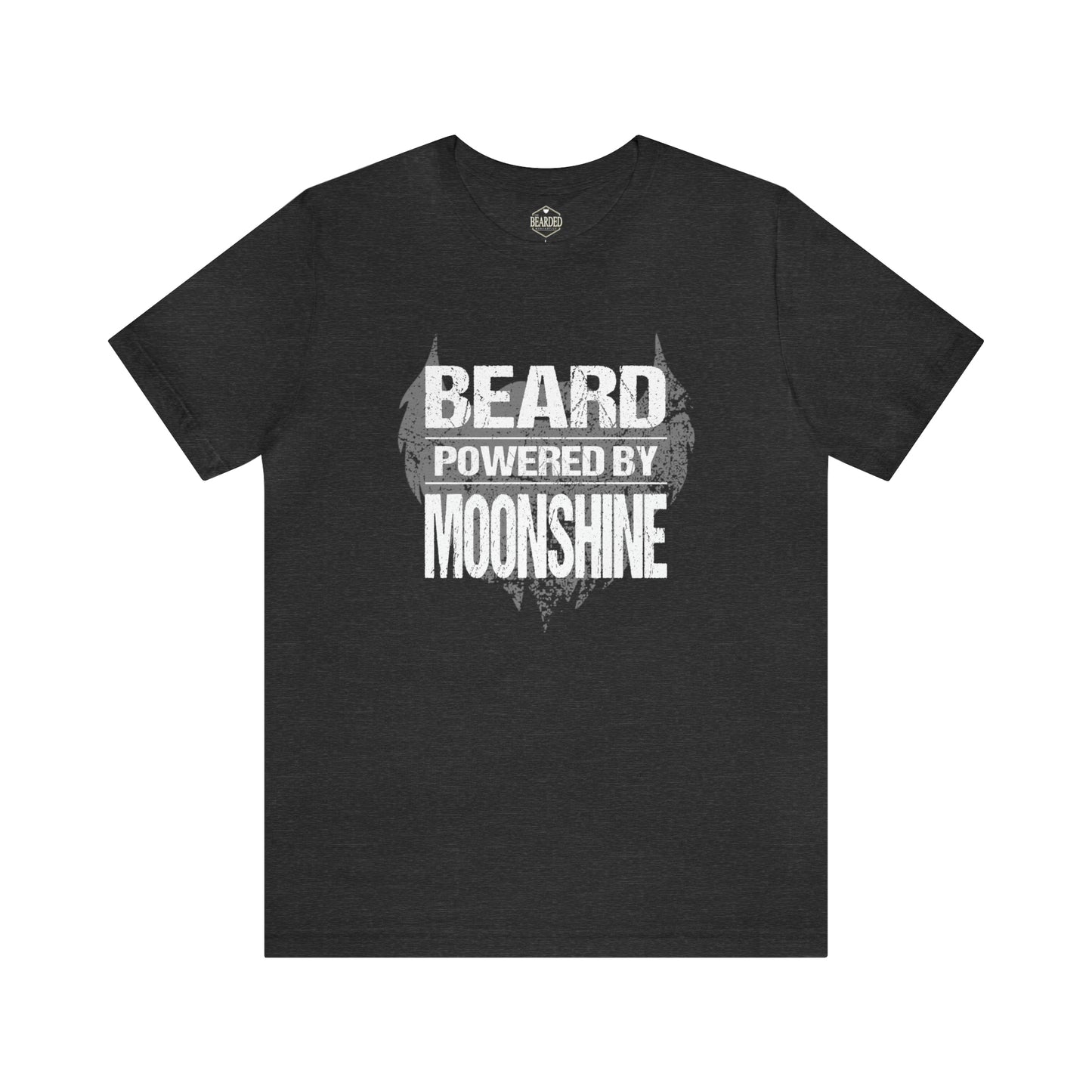 Beard Powered By Moonshine | T-Shirt