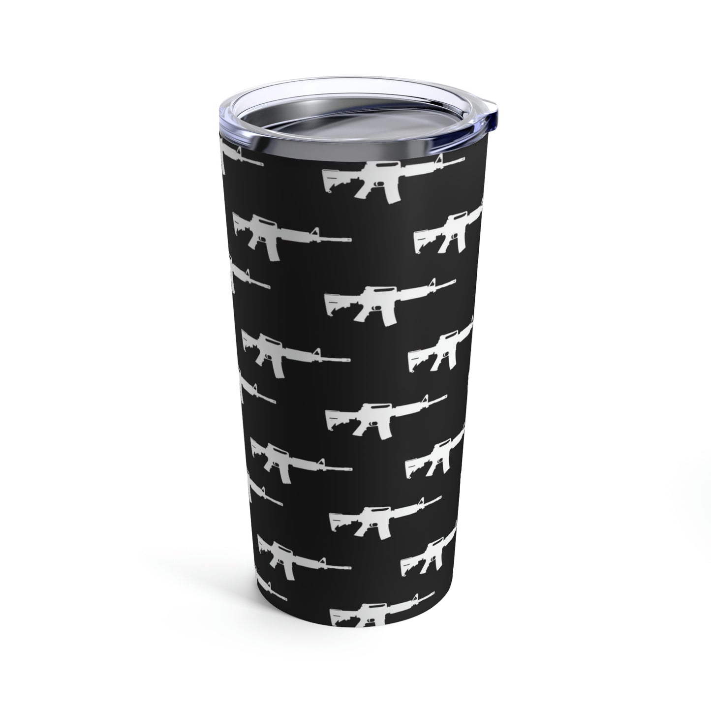 AR-15 Style Pattern (Black) | Stainless Steel Tumbler 20oz